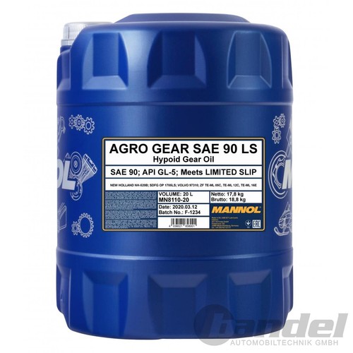 20l mannol agro - agro, 90